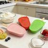 Food-Grade Silicone Ice Cream Mold for Kids - Easy Release Popsicle DIY Tray with Lid