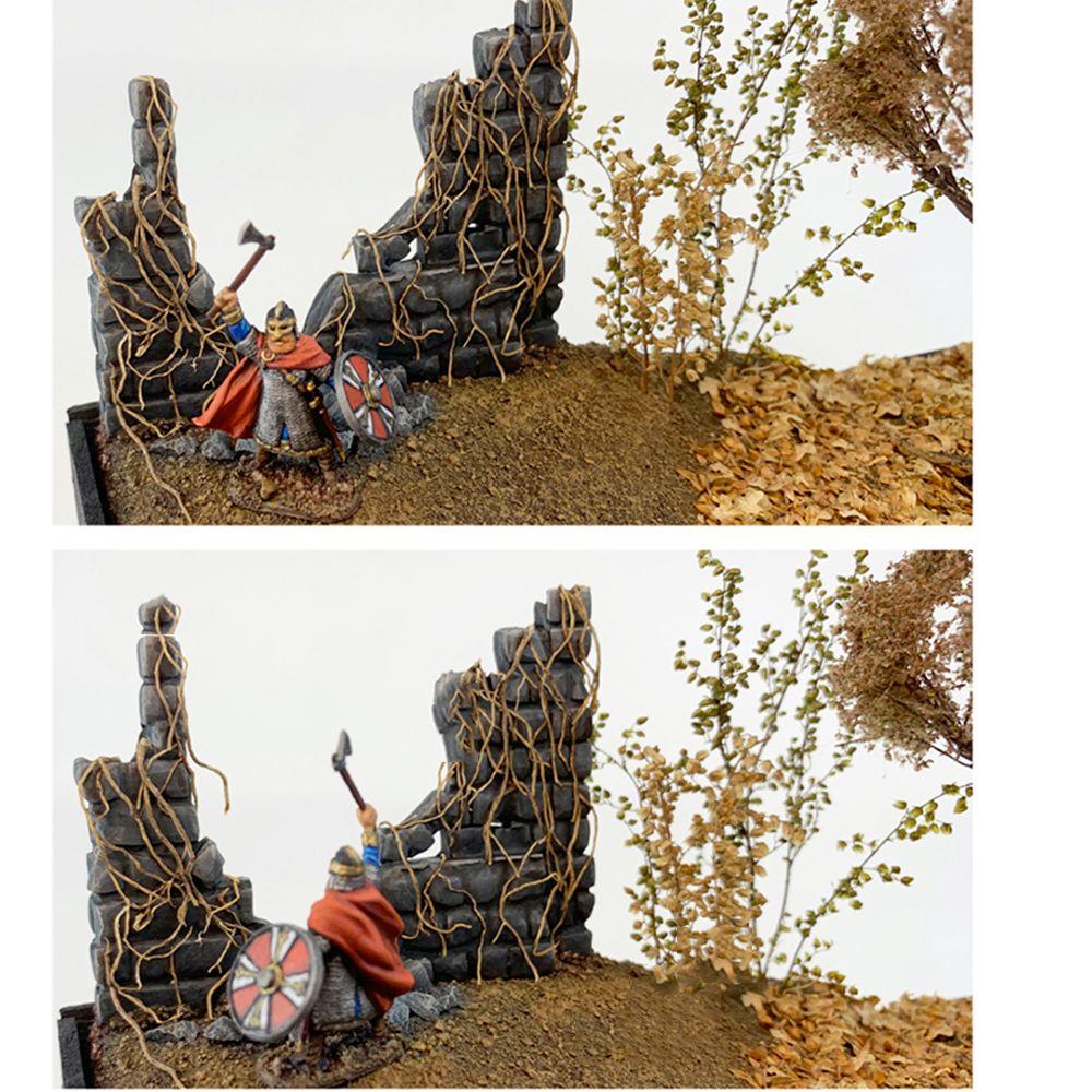 Railroad Scenery Simulation Static Shrubbery Scene Model Bushes Scene Model Tree Building Kits