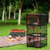 3-layer Drying Net Portable Folding Drying Net For Outdoor Dry Goods Vegetable Fruit Herbs Clothing Drying Rack Save Space
