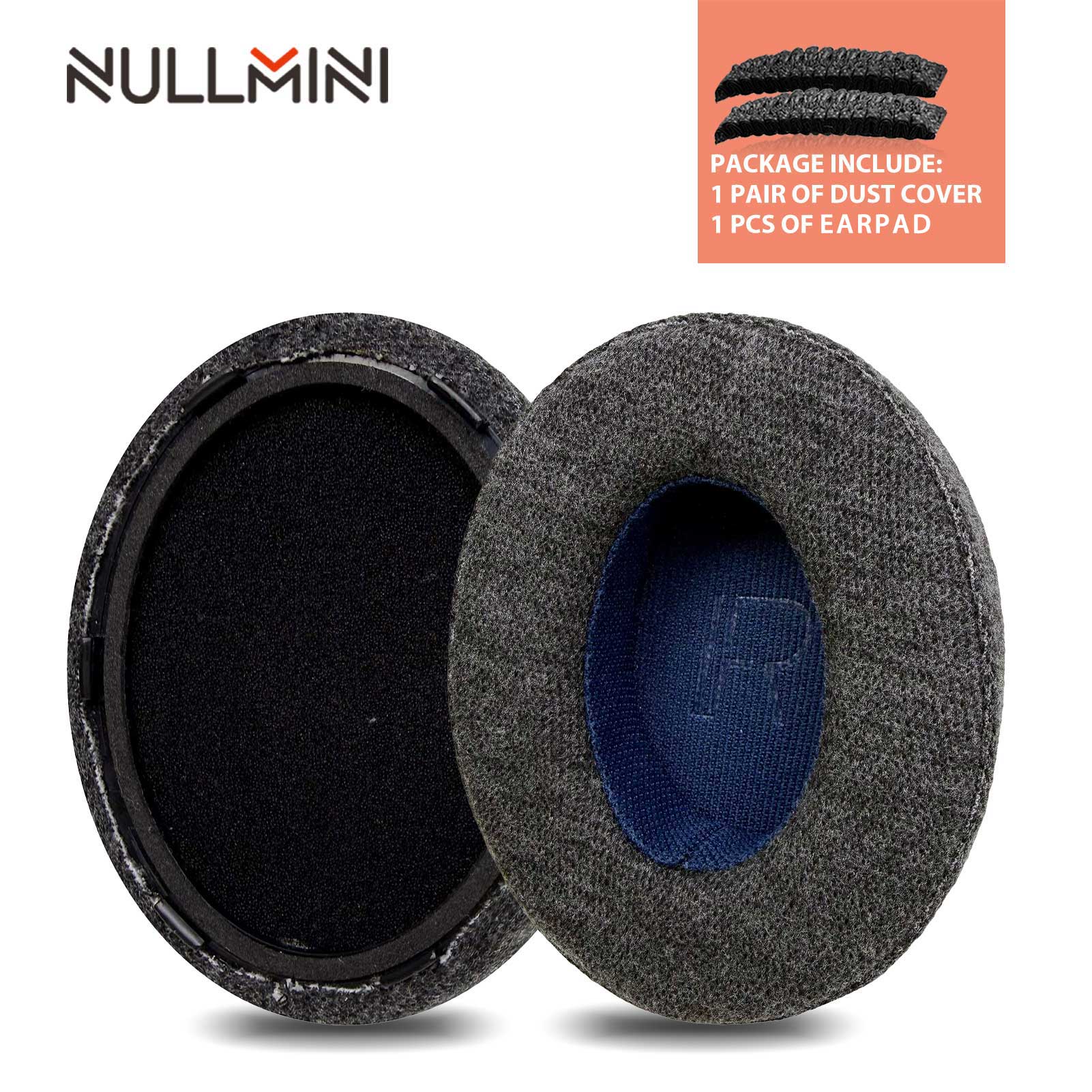 Nullmini Earpads Suitable for Bose NC700 Bose Noise Cancelling Headphones 700 Replacement Ear Cushion Pads темно-серого