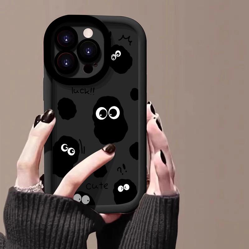 Apple 15promax Mobile Phone Case Painted IPhone 14pro Skin Feeling Puffs 16 13