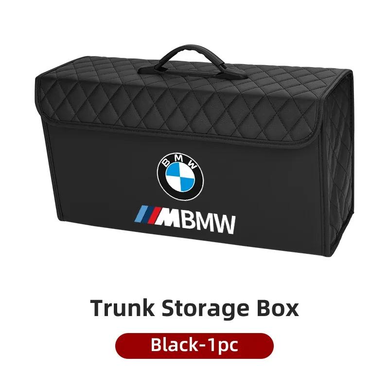 Ny Bilorganisatör Resväska Läder Bagageutrymmesorganisatör Portabel Vikbar För BMW E46 E90 E60 F10 E39 F30 E36 F20 E87 E90 E
