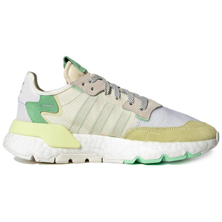 Adidas Originals Nite Jogger 'White Yellow Green' Women's FY3104