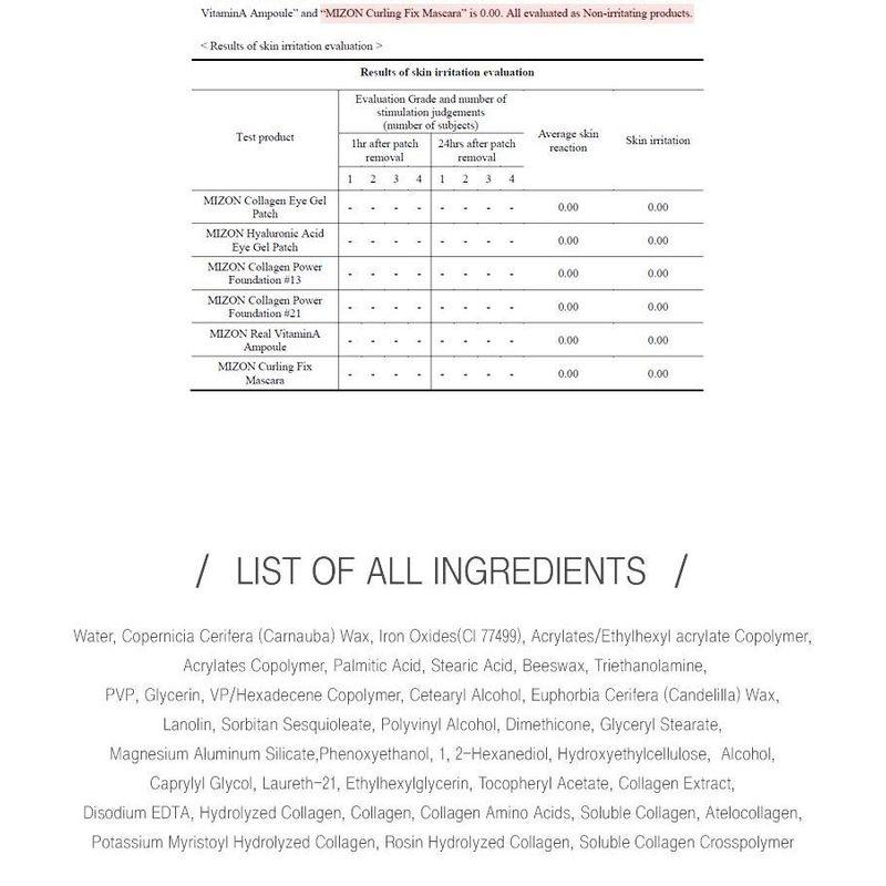 Mizon Collagen Curling Fix Mascara