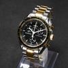 Used [Genuine Move Transplant] Swatch x OMEGA Omega x Swatch Moon Yellow Gold Combination Metal Custom (MOD)