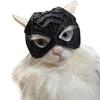 Bat Cat Avenger Face Cushion Halloween Cat Bat Cosplay Hat 3D Printed Cat Dress-up Prop Pet Costume Accessory for Parties