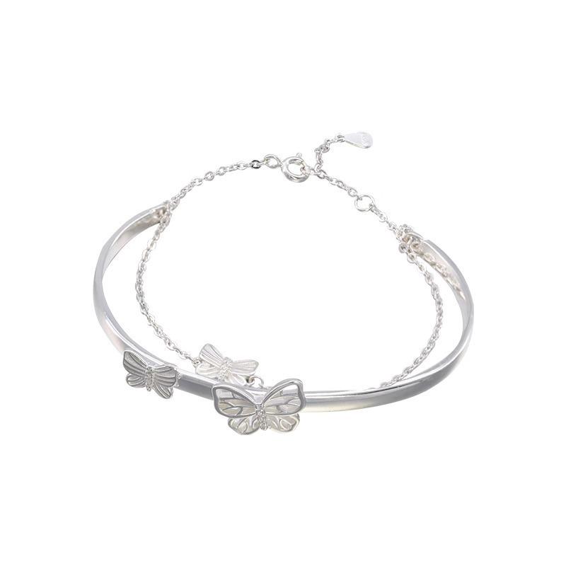 Trendy Women's Versatile Chinese Butterfly Bracelet - Fashionable and Unique