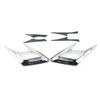 GL1800 Motorcycle for Honda Chrome Front Rear Fender Trim Air Intake Vent Decorative Cover Goldwing GL 1800 2018- Fairing