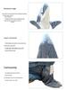 Shark Sleeping Bag Flannel Wearable Onesie Pajamas Hoodie Homewear