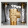 Space Efficient 3/4 Inch Pressure Relief Feature Constructed Of Strong Brass For Household Water Heaters And Boilers