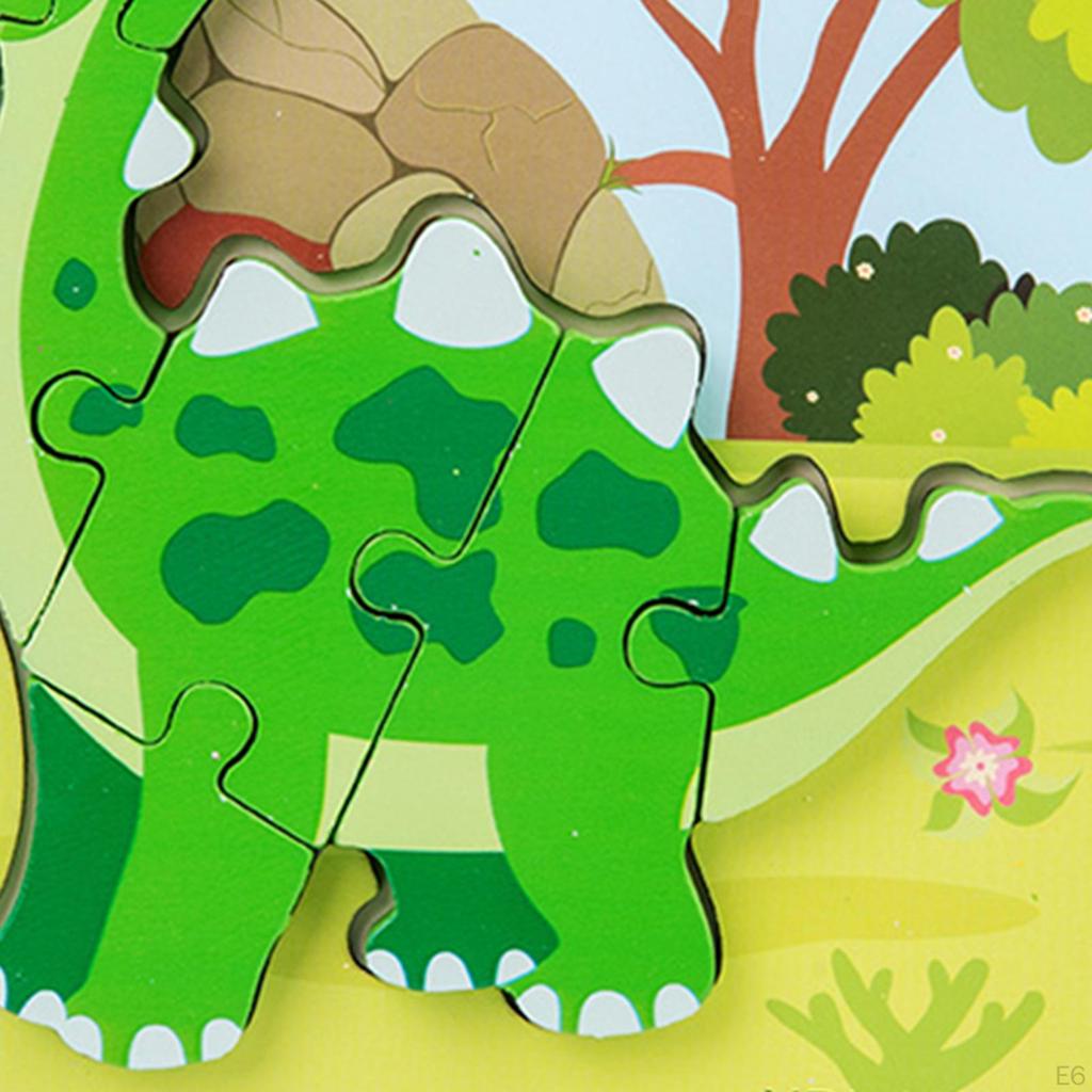 Wooden Interesting Puzzle Dinosaur