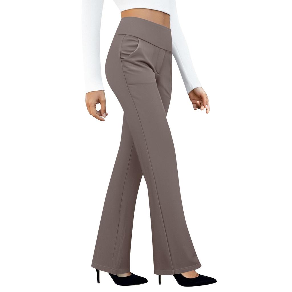 Women's Yoga Pants Casual Pants Slacks With Pockets High Waist