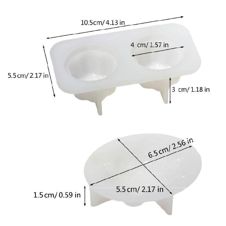 Pudding/Turtle Mold Easy to Use Silicone Mold Practical Ornaments Making Tools