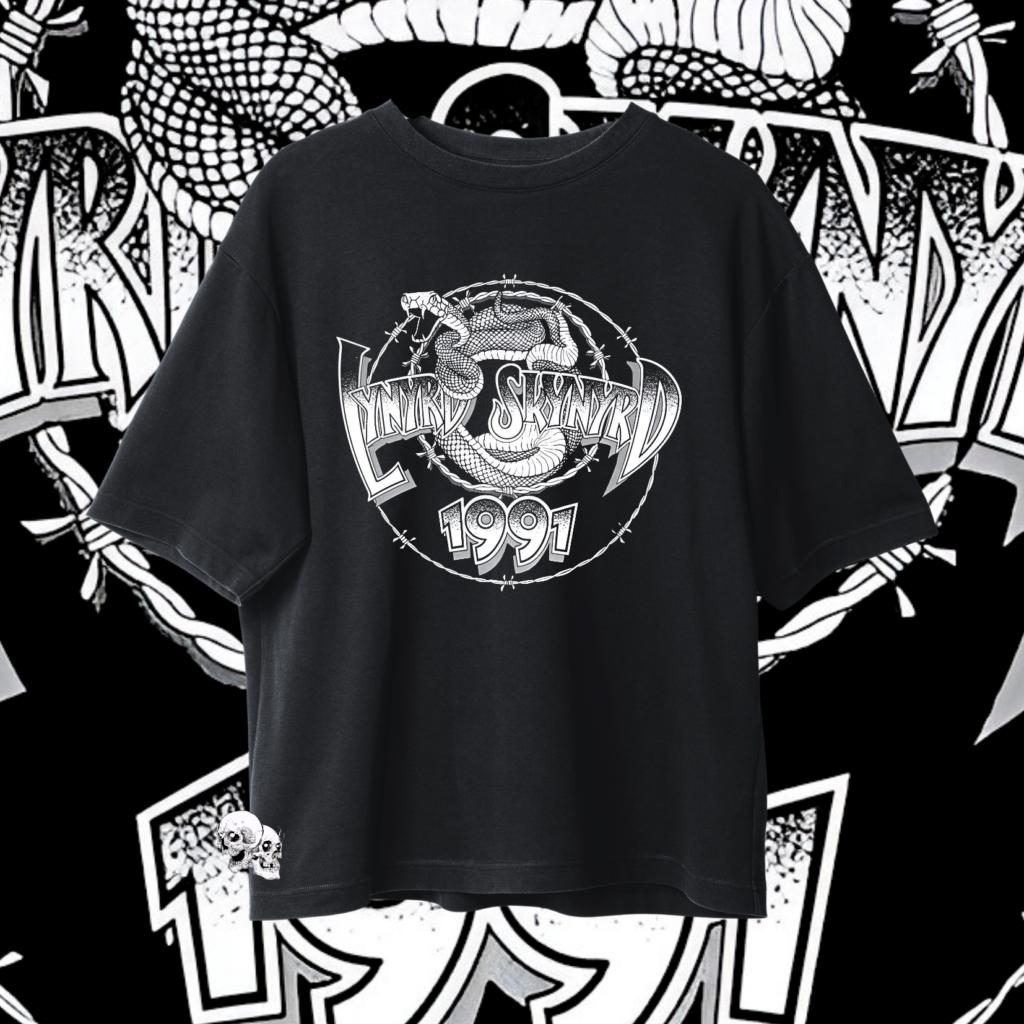 Y2k Retro Top Lynyrd Skynyrd 50th Tour Creative  Inspired Graphic Featuring Music Art for Fans Lynyrd Skynyrd T Shirts Unisex