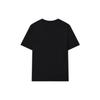 FILA Vintage American Round Neck Short Sleeve T-shirt With Logo Print Unisex Tops Black F51U328199ABK