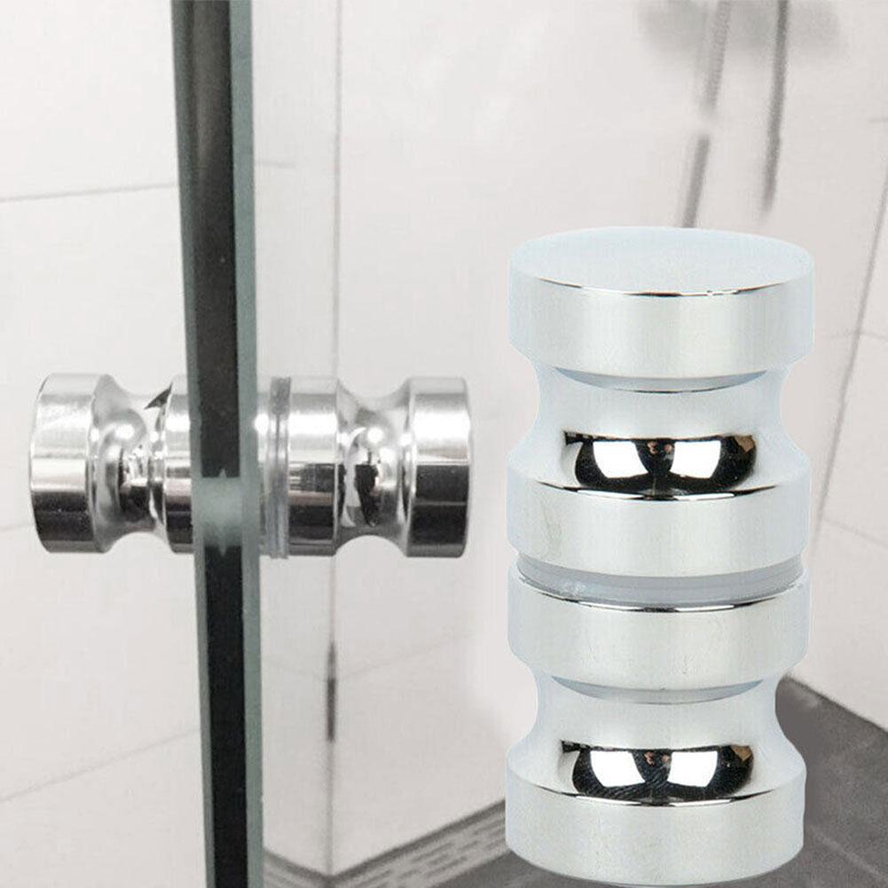 30mm Stylish Single Hole Glass Door Handle For Wine Cabinets - 304 Stainless Steel And Aluminum Alloy Construction Accessories