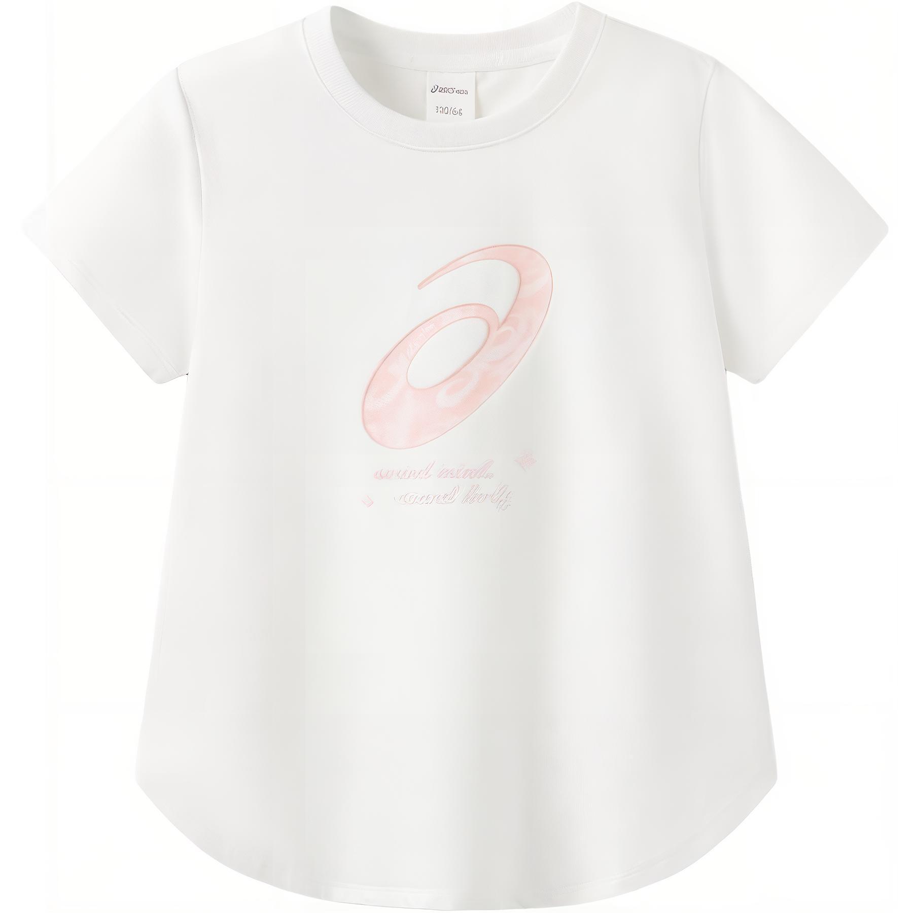 Asics T Shirt SS24 Raw White Teenagers 332241174027-10 110