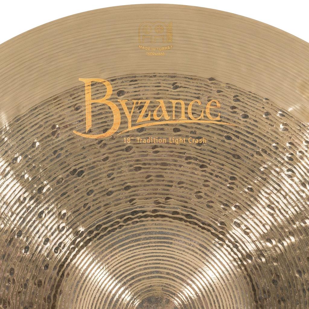 MEINL Cymbals Byzance Jazz Series Crash Cymbals Tradition Light Crash B18TRLC 18" []