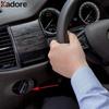 Car Head Light Lamp Switch Control Button Frame Cover Trim For Skoda kodiaq 2016 2017 2018   Matte Interior Accessories