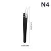 Stainless Steel Nails Shaping Tool Tweezers Nail Extension Clips For Nail Extension Nail Art Manicure