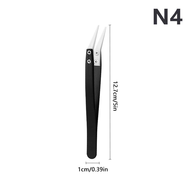 Stainless Steel Nails Shaping Tool Tweezers Nail Extension Clips For Nail Extension Nail Art Manicure