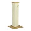 80cm Scratching Post, with Toy Ball, Sisal Rope - White