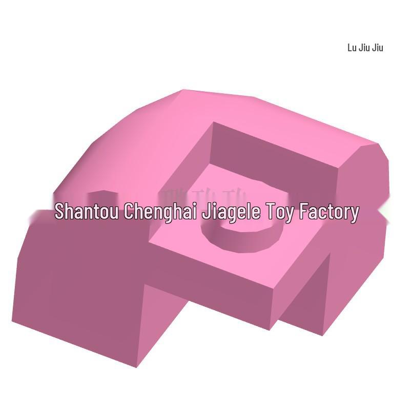 50G Min Order: Cross-border MOC Building Blocks - Compatible 2x2 Curved Corner Bricks