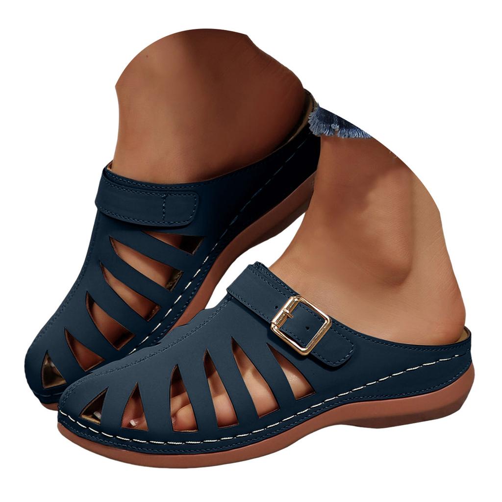 Platform Closed Toe Women'S Outdoor Shoes Fashionable And Casual Open Toe Fuzzy Feet Slippers For Women Womens Slippers Boots