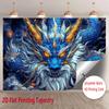 Fantasy of the Eastern Dragon Digital printing polyester wall tapestry suitable for use living rooms bedrooms offices bars party