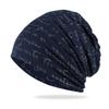 Hip Hop Letter Knit Beanie With Breathable Polyester For Adults Spring Autumn Wear