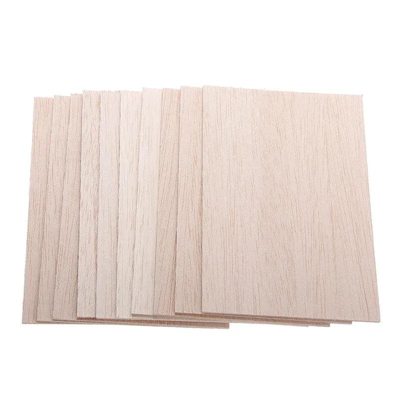 5-20 Stück Balsaholzplatten Furnier 100-300 mm Lang 1 mm/1,5 mm/2 mm/3 mm/4 mm/5 mm/6 mm/8 mm Dick Für Bastel-DIY-Projekt Holzmodellbau