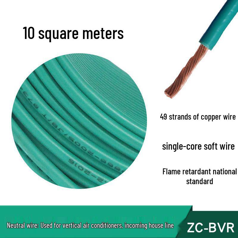 Zhujiang BVR 1.5 Sq Mm Soft Stranded Multi-Strand Copper Wire