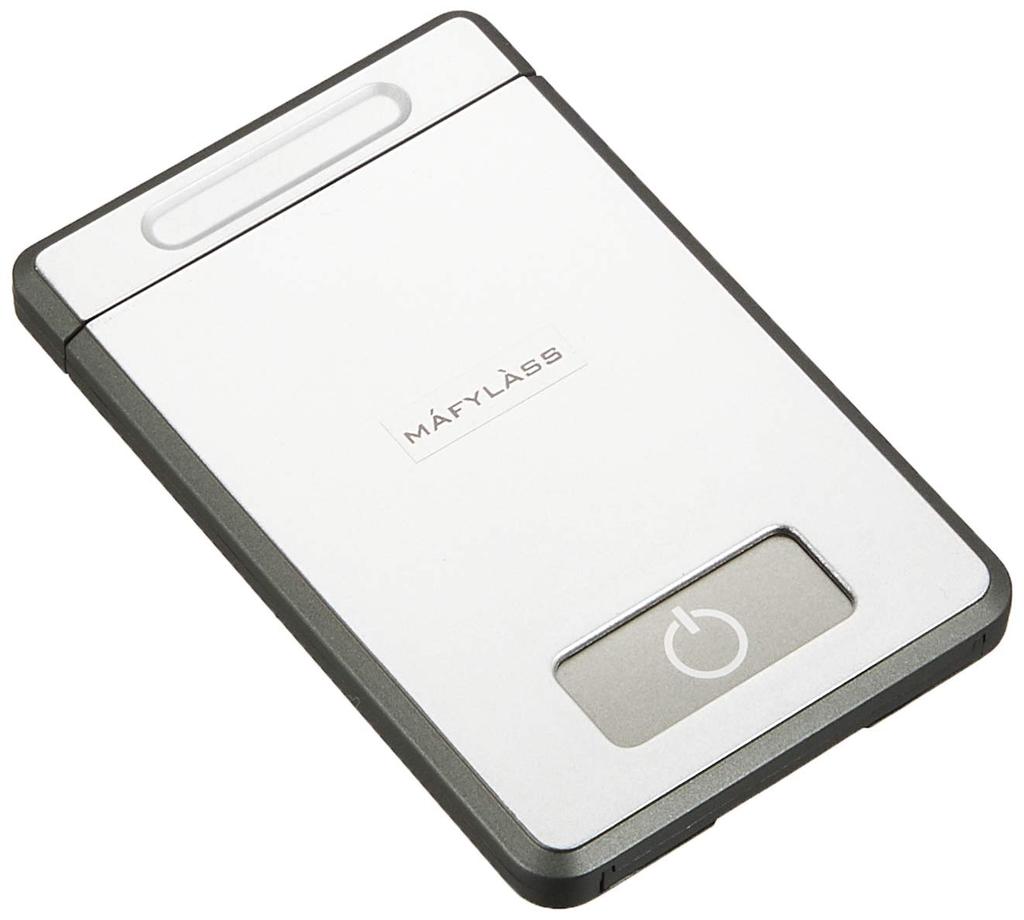 Contec MAFYLASS Portable Series Pocket Magnifier for Cards (SilverGray) with LED Light LP-24P