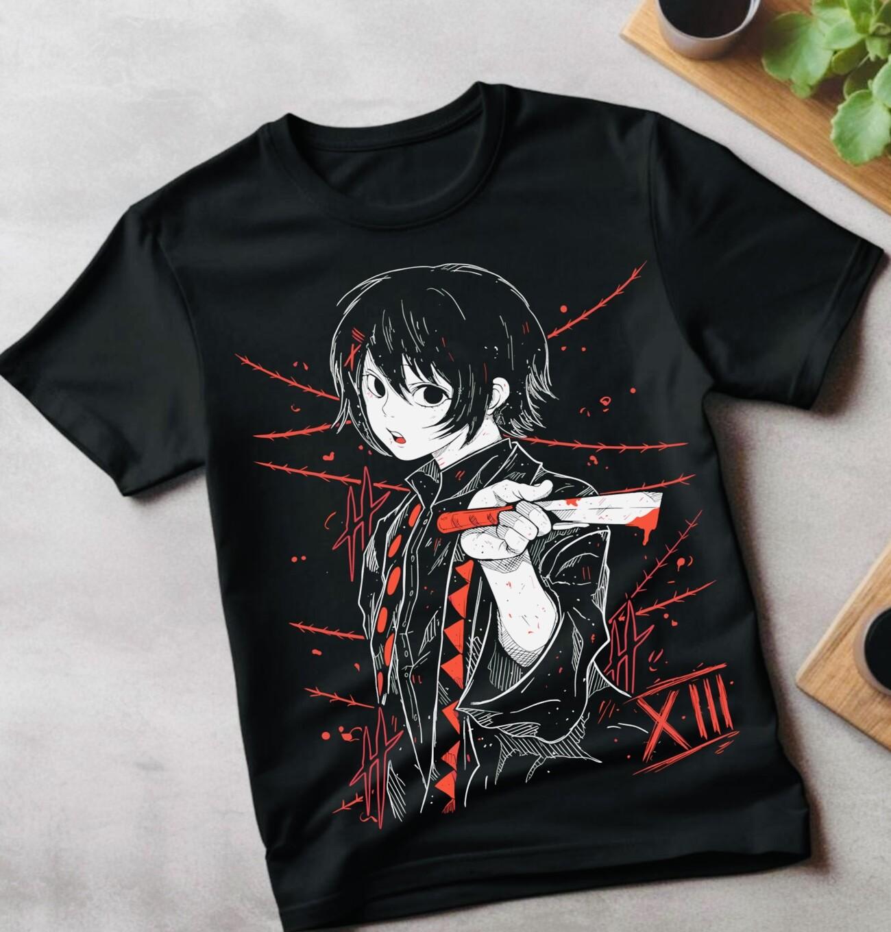 

Juzo Suzuya T-Shirt Mens Womens Tees Top Tokyo Ghoul Girl Kawaii WaifuAnime Manga Shirt Tee All Size S