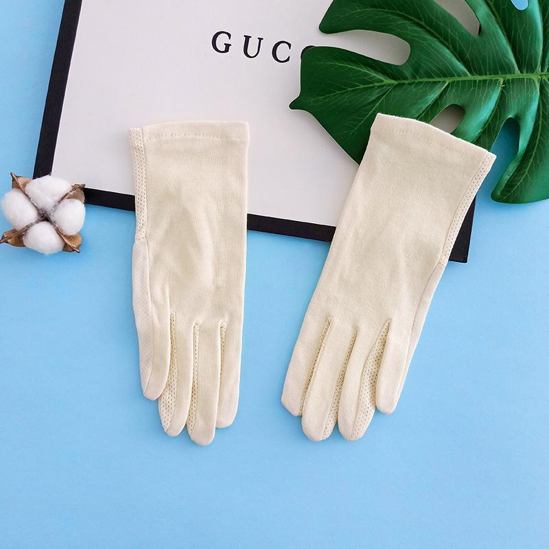 Women’s UV Protection Gloves, Full Finger Touchscreen Gloves, Breathable Thin Anti-Slip Summer Gloves for Driving Riding Outdoor
