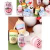 Entzückende Frucht Bubble Tea Stoffplüsch Anhänger Puppe Weihnachtsgeschenk