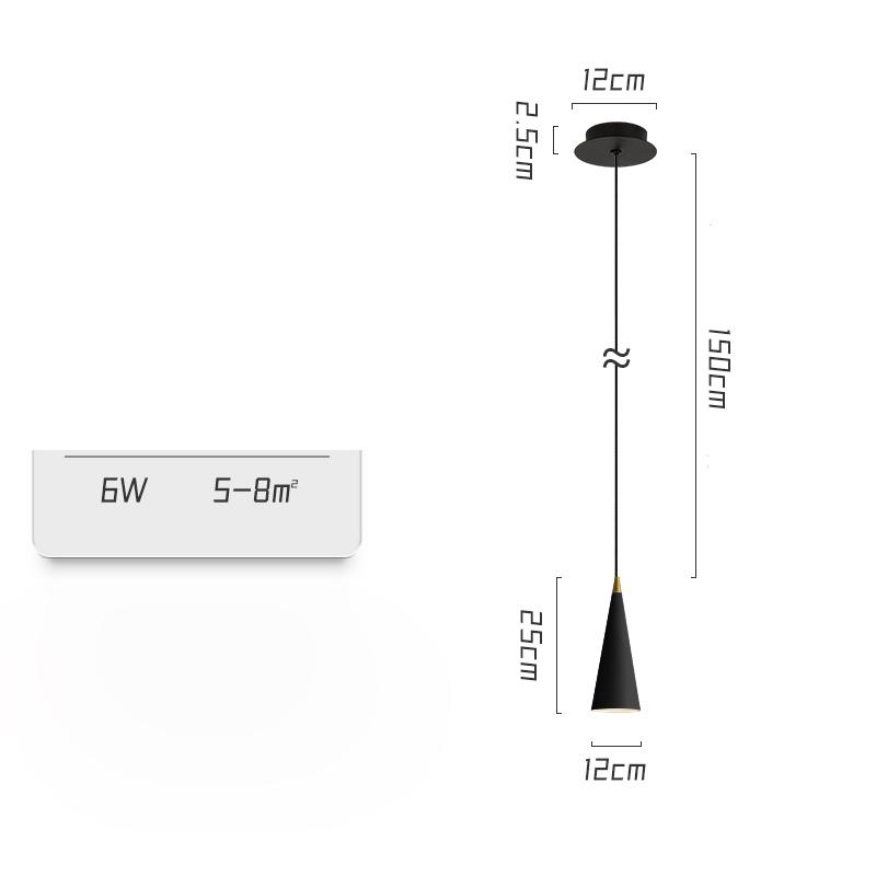 

Люстра Современная гостиная, столовая, потолочная люстра, креативный бар, прикроватная тумбочка, украшение комнаты, подвесной светильник на присоске Cold White