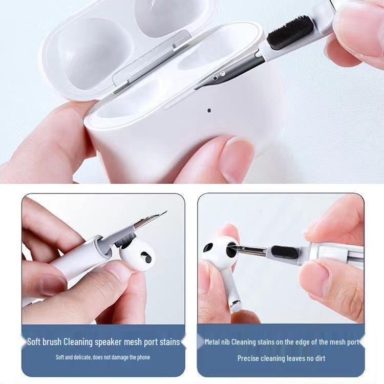 Bluetooth-Ohrhörer-Reinigungsstift der ersten Generation: 3-in-1 Multifunktionsreiniger