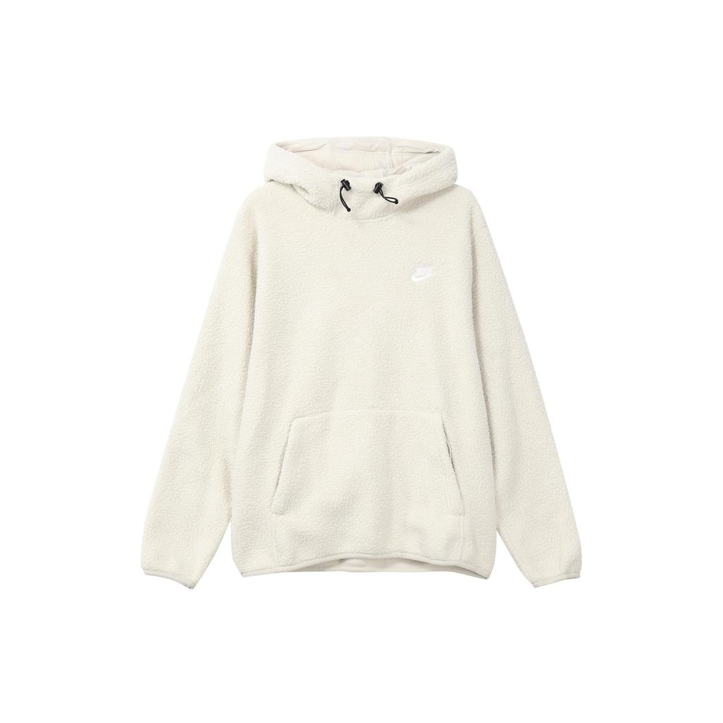 Nike Essential Men's Sherpa Fleece Hoodie Beige DD5014-072