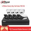 Dahua 4MP PoE Outdoor Security Camera System with NVR and 6TB HDD