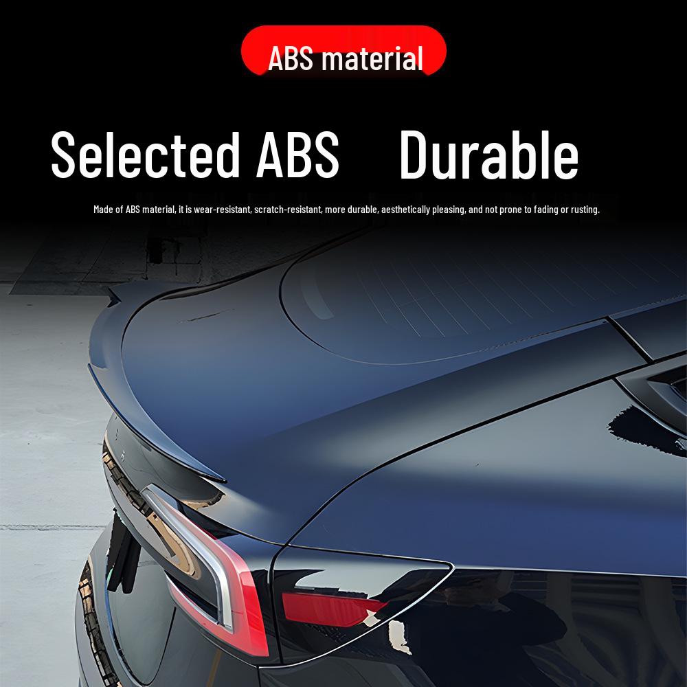 Tesla Model Y M4 Blade Rear Spoiler, Non-Destructive Installation, Blow-Molded Car Parts
