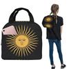 Sun Of May Flag Of Argentina Insulated Lunch Bag for Women Kids Portable Food Boxes Thermal Lunch Box Tote