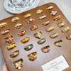 Medieval Vintage Retro Colored Enamel Open Ring Women'S Niche High-End Light Luxury Personality Ring
