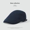 Forward hat female spring and autumn fashion personality anti-wearing beret Korean version newsboy hat