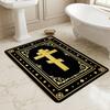 Cross Living Room Nonslip Area Rug Soft Carpet For Bedroom Game Playroom Sofa Office Home Decor Doormat Christmas Gift C926112