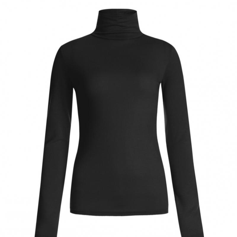 Shop   Women Basic Slim FiT Solid Inner TurTleneck T shirT Rnf Wsh 1236 Pink