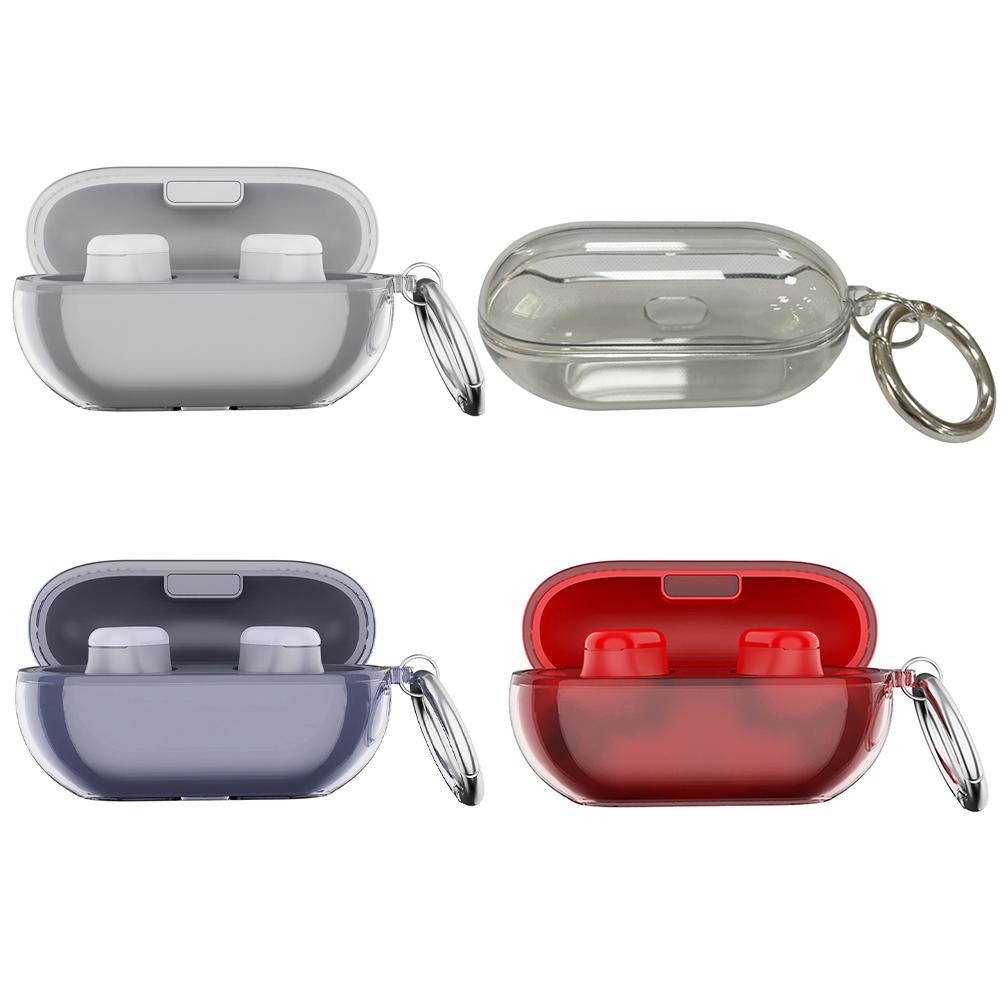 Soft Protective Cover Shockproof Protective Case with Keyring Charging Case Skin Cover for Beats Solo Buds Wireless Earbuds