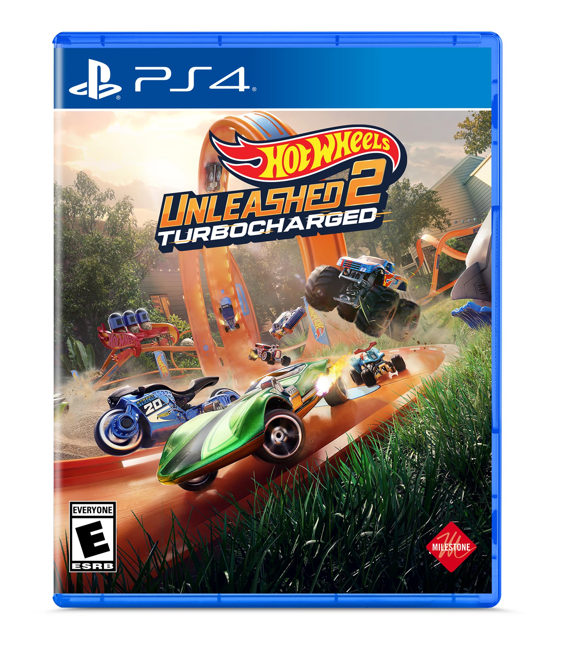 

Hot Wheels Unleashed 2 Turbocharged North PS4 (Import version America) - синий
