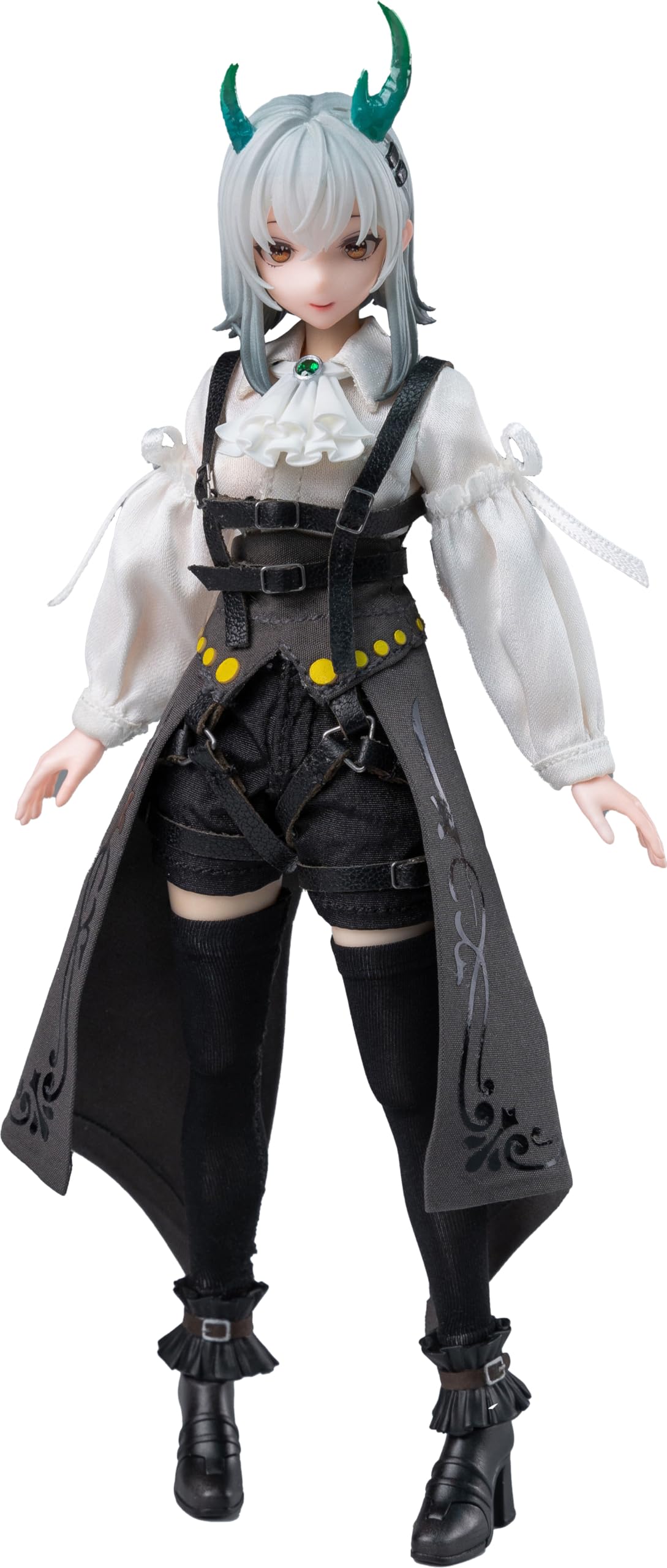 

HASUKI POCKET ARTS Series PA008 Gloria, Knight of the Rose, 1/12 Scale Cloth, ABS, and PVC Painted Movable Figure