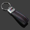 Car Emblem Key Fobs Keyring Leather Keychain Decoration For Bmw M Performance G30 G32 Auto Interior Modification Car Accessories knpc33